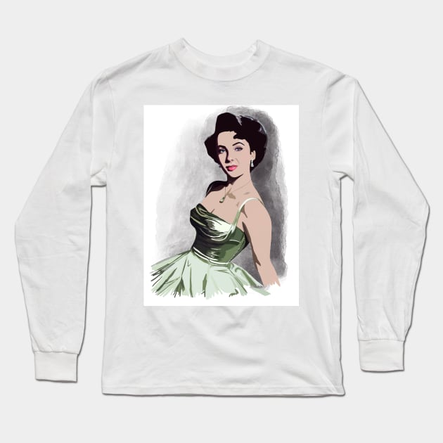 Alluring Liz Long Sleeve T-Shirt by MamaODea